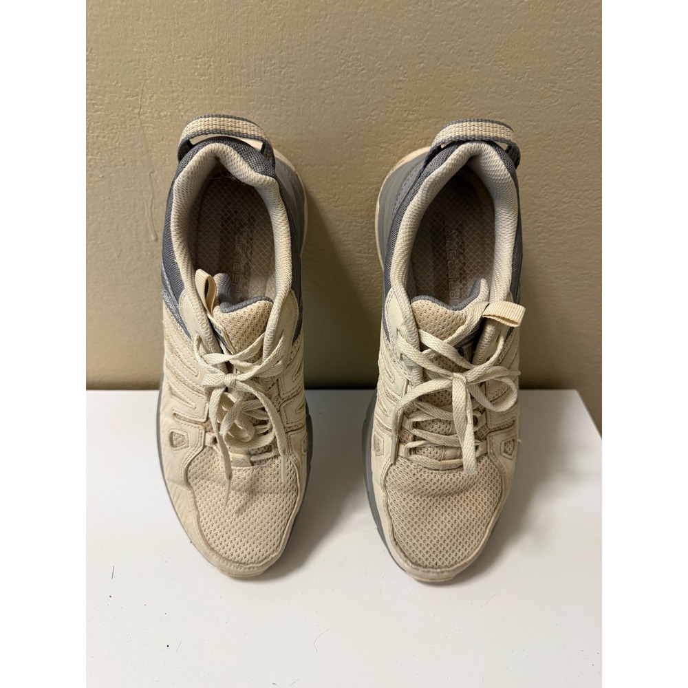 Skechers Air-Cooled Outdoor Sneakers Womens 9 Tan Grey Trail Hiking SN 180162